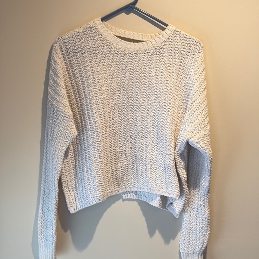 Hollister knit crop top sweater